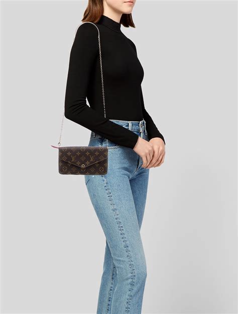 louis vuitton crossbody chain|louis vuitton félicie pochette.